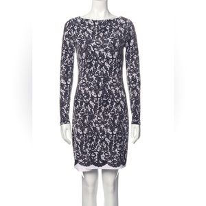 MICHAEL KORS NWT l/s lace pattern dress. Size Sm.